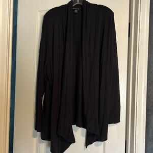 Athleta Xl knit jacket with shawl collar and thumb slits